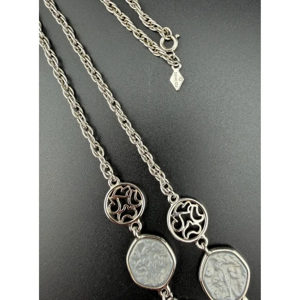 Sarah Coventry Station Necklace 37